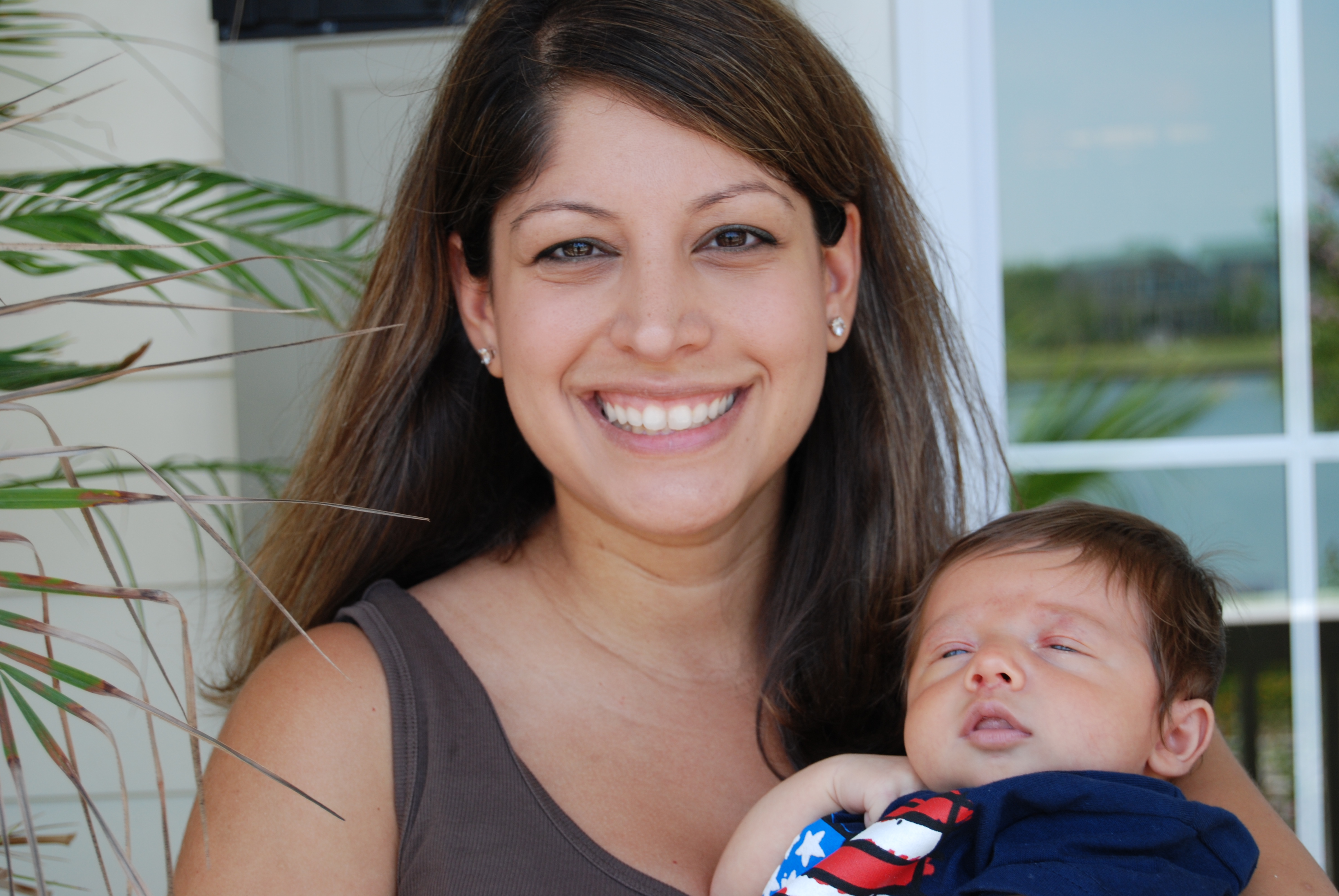 Miles and mom