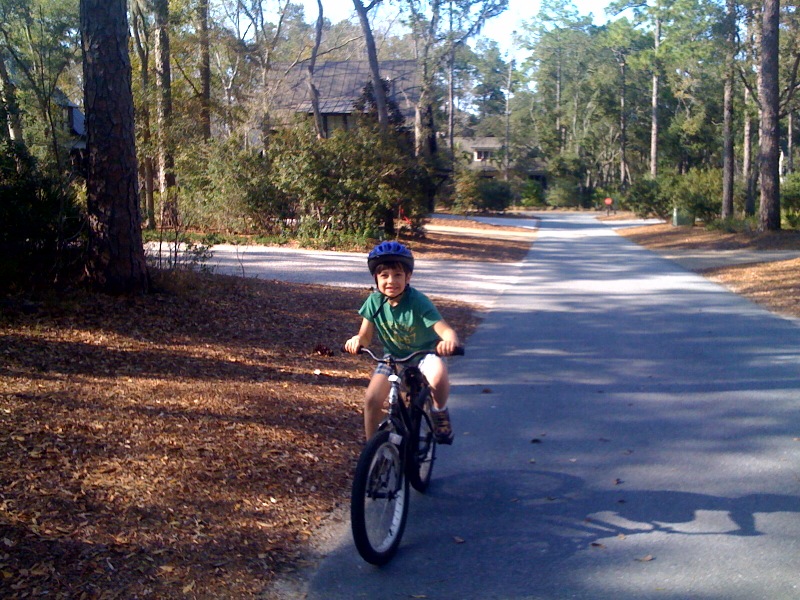 Biking at the Bluff