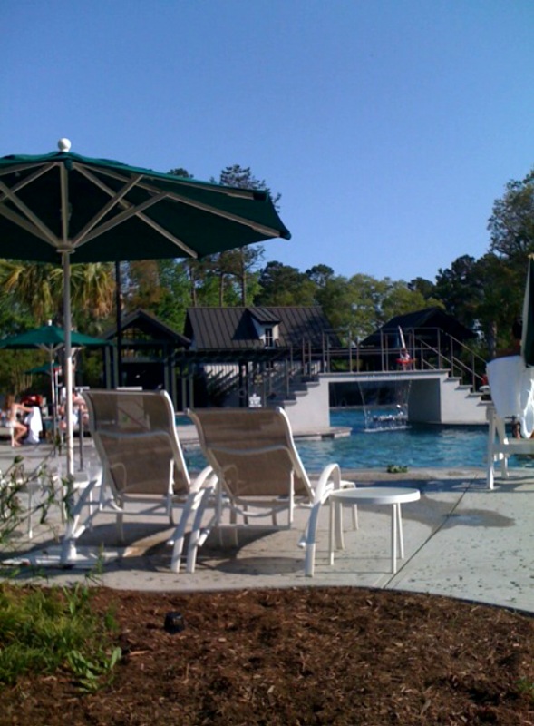 First Day at Pool