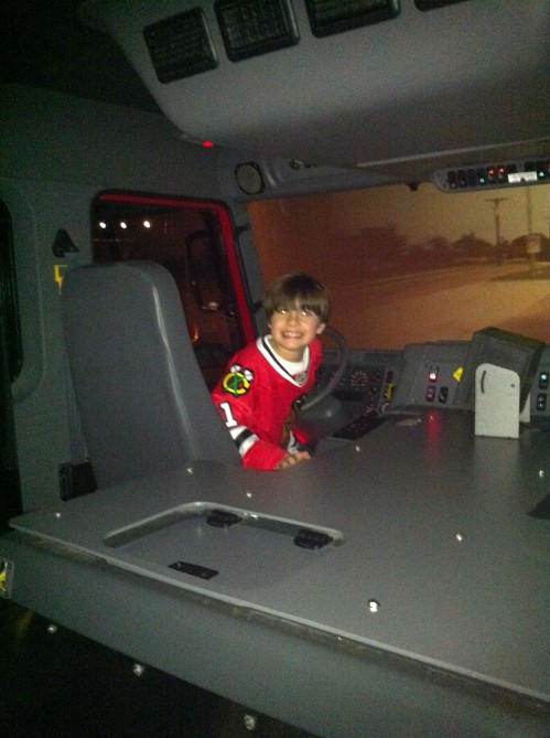 Simulator at Fire Museum