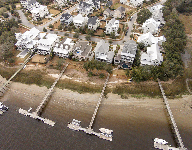 1410 Smythe has its own beach at low tide!
